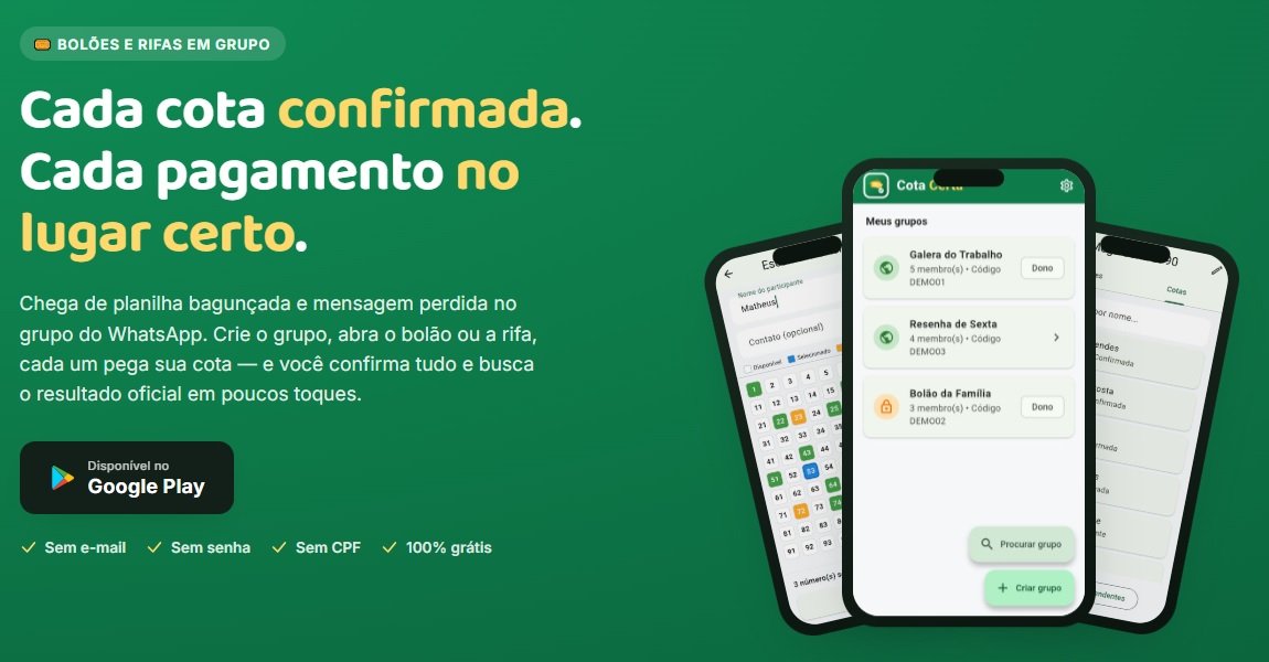 cota certa app